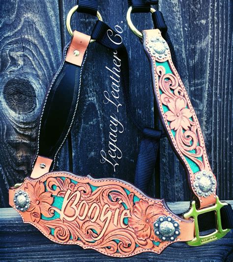 custom bronc halter set.